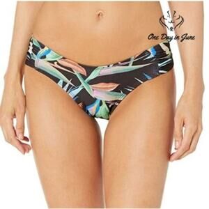 Vicious Young Babes Tropic Trip Bikini Bottom Swimsuit Size L